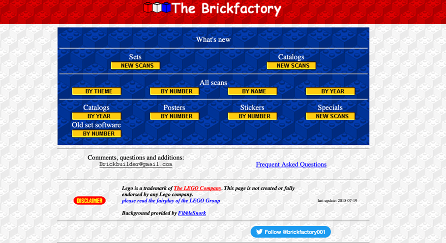 Alternative Anbieter für LEGO Bauanleitungen Brickfactory