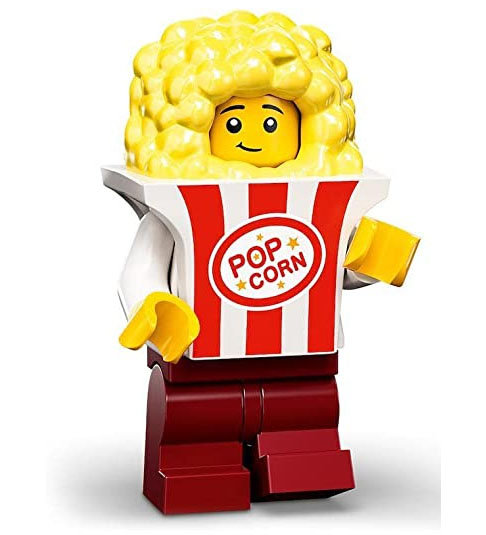 LEGO Minifiguren Serie 23 Popcorn-Kostüm