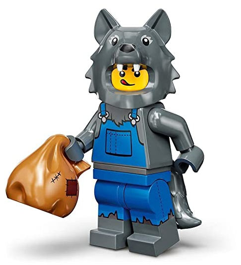 LEGO Minifiguren Serie 23 Wolfs-Kostüm
