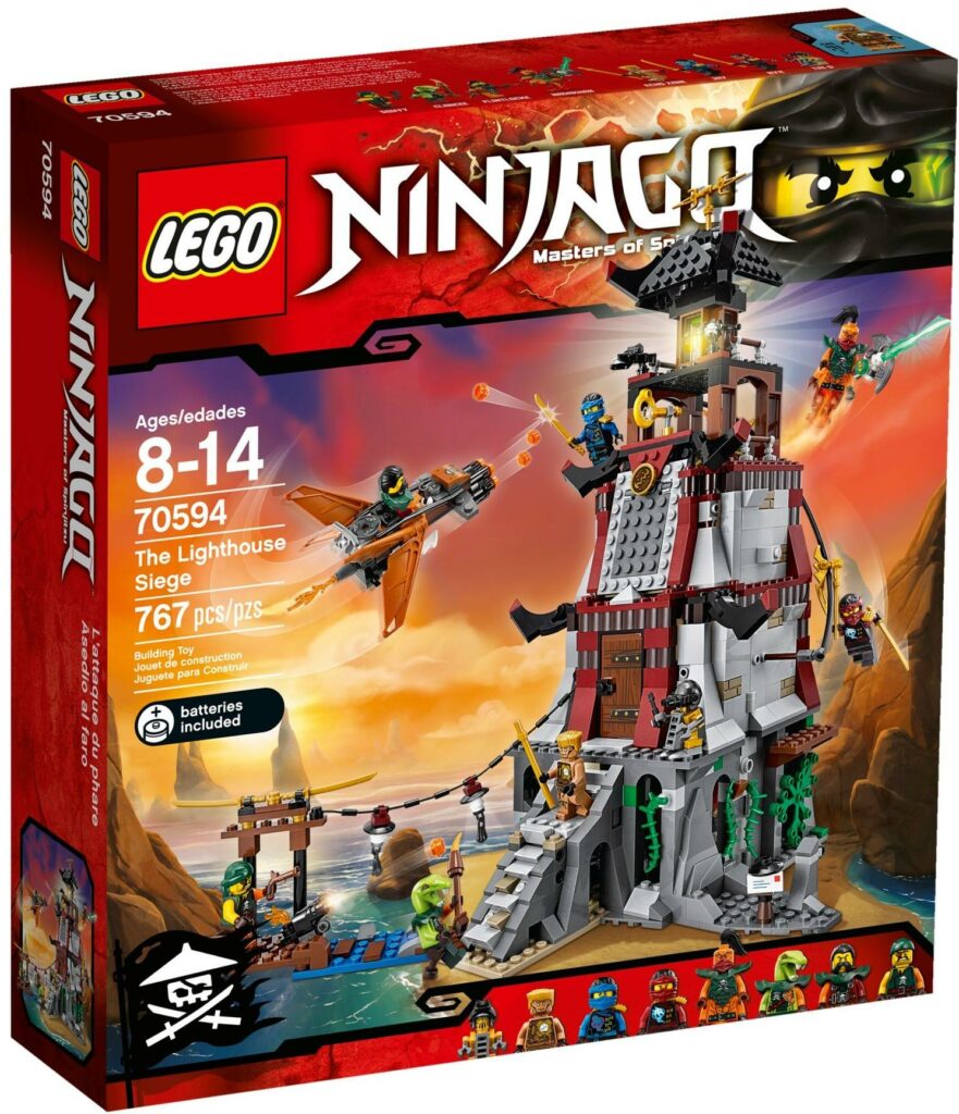 LEGO Ninjago 70594 Die Leuchtturmbelagerung