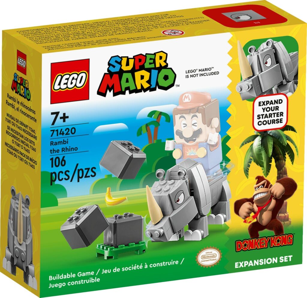 LEGO® Super Mario™ 71420 Rambi das Rhino: OVP