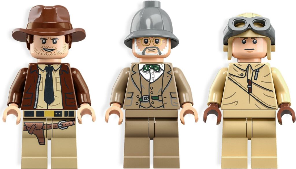 LEGO® Indiana Jones™ 77012 Flucht vor dem Jagdflugzeug: Minifiguren