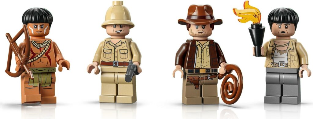 LEGO® Indiana Jones™ 77015 Tempel des goldenen Götzen: Minifiguren