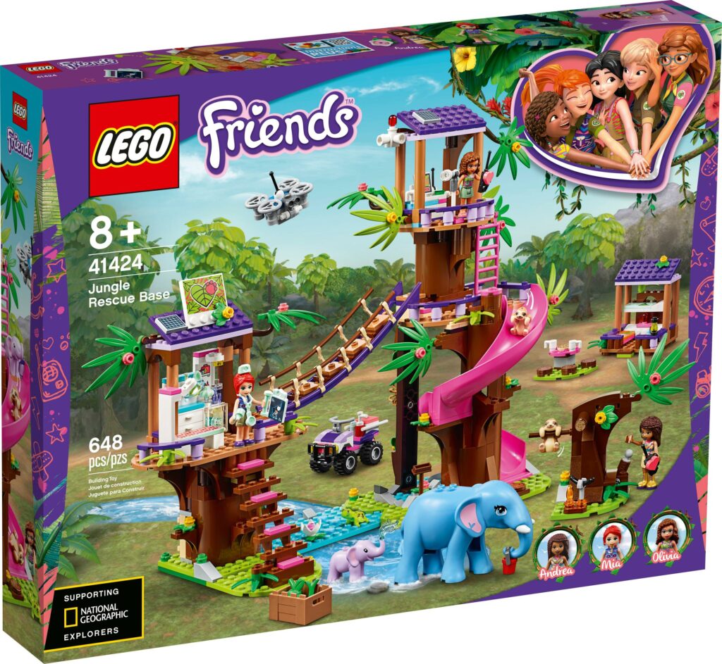 LEGO Friends 41424 Tierrettungsstation im Dschungel