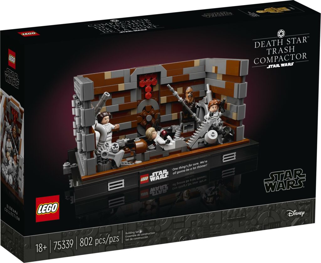 LEGO Star Wars™ 75339 Müllpresse im Todesstern™ – Diorama