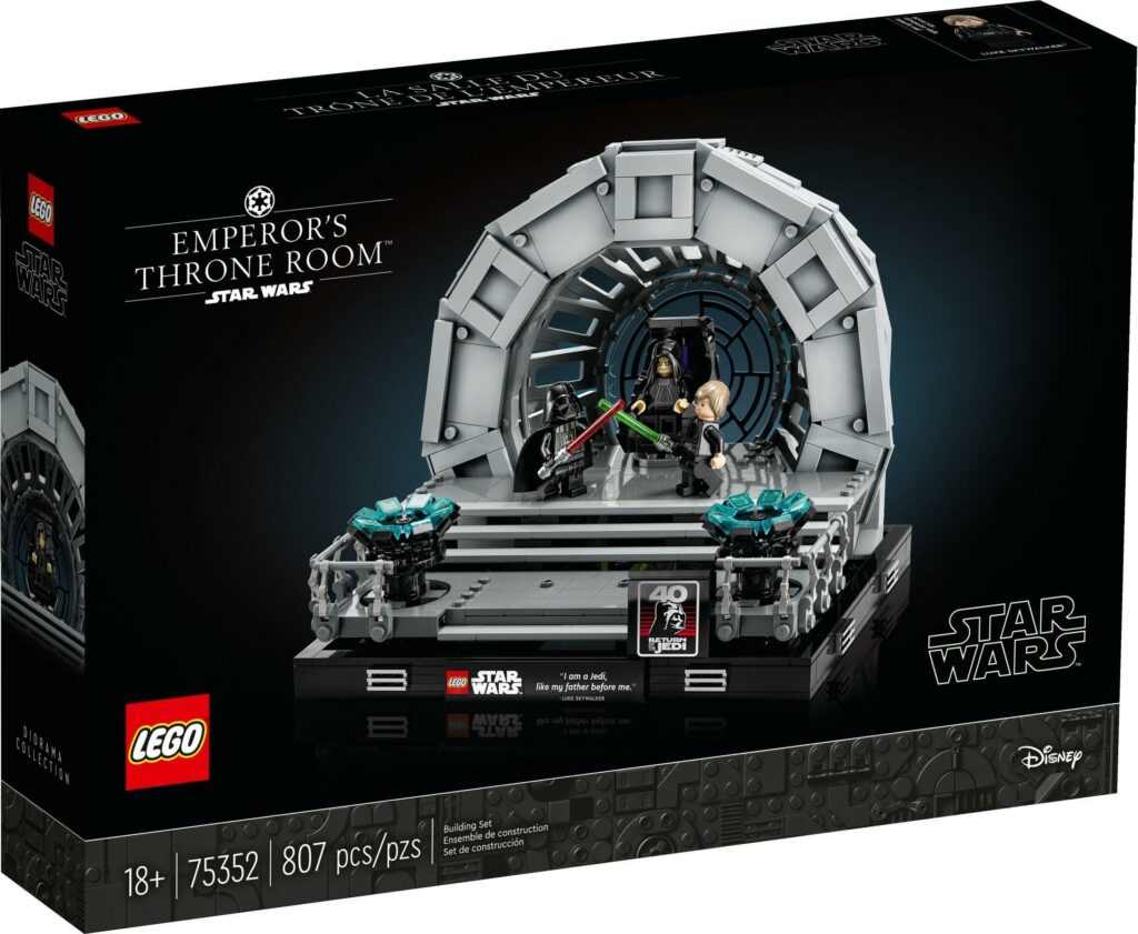 LEGO Star Wars™ 75352 Thronsaal des Imperators™ – Diorama