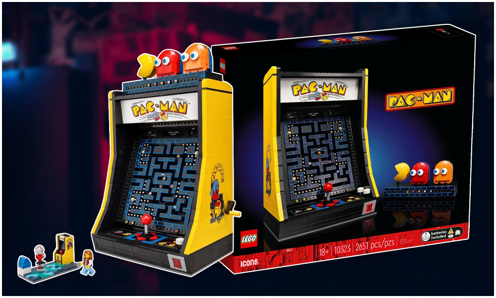 LEGO Icons Pacman Spielautomat 10323: Ein Klassiker kehrt zurück