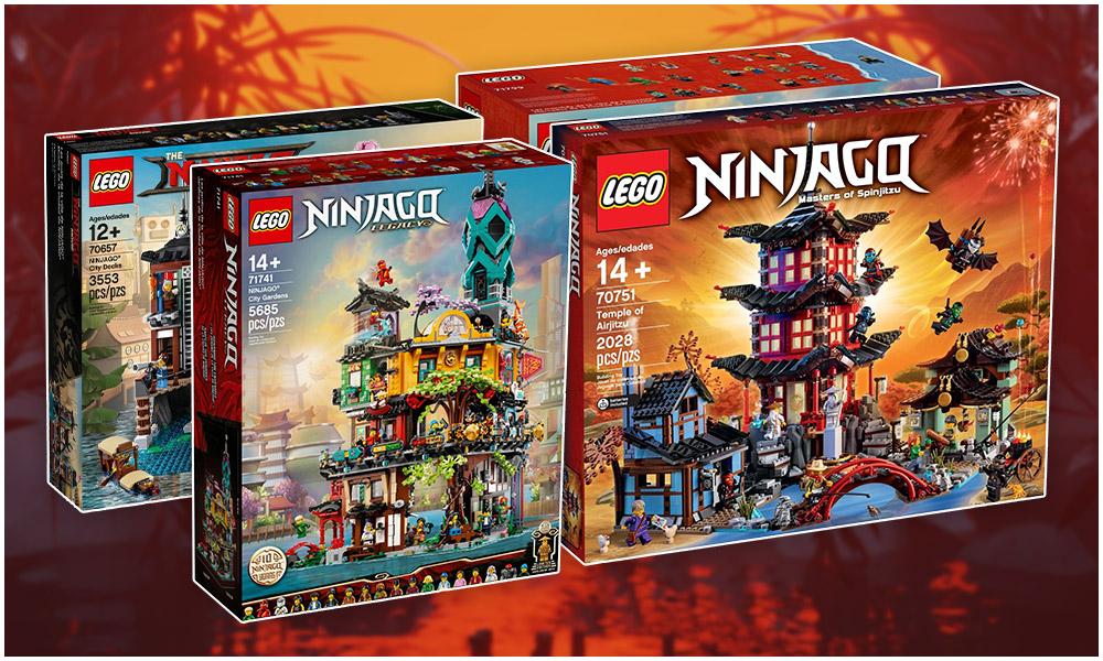 Die fünf größten LEGO Ninjago Sets aller Zeiten  2023