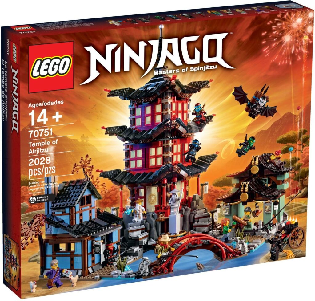 LEGO Ninjago 70751 Tempel des Airjitzu