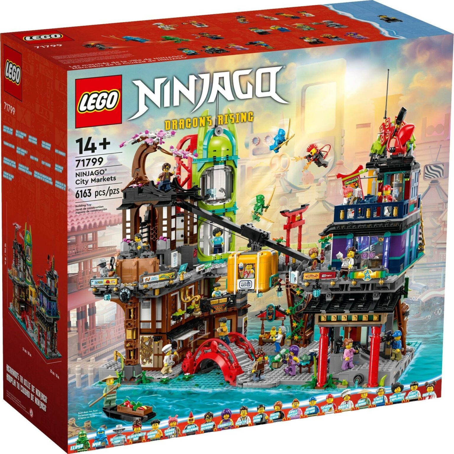 Die fünf größten LEGO Ninjago Sets aller Zeiten 2023
