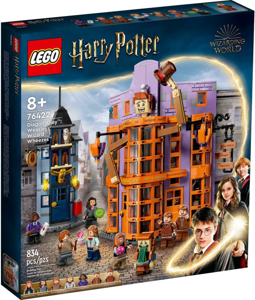 LEGO Harry Potter Winkelgasse - Weasleys zauberhafte Zauberscherze (76422)