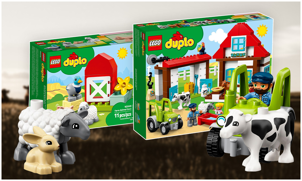 Sets Duplo Alles LEGO über Bauernhof: LEGO die ländlichen